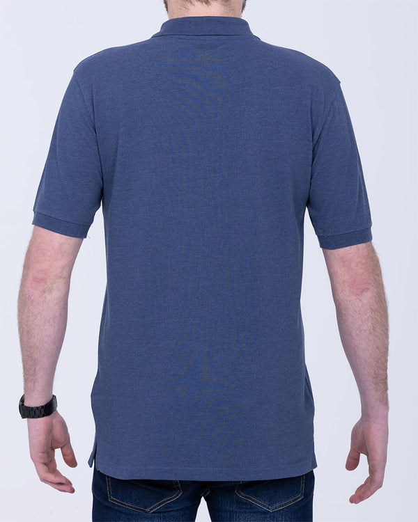 North 56 Regular Fit Tall Polo Shirt (blue melange)