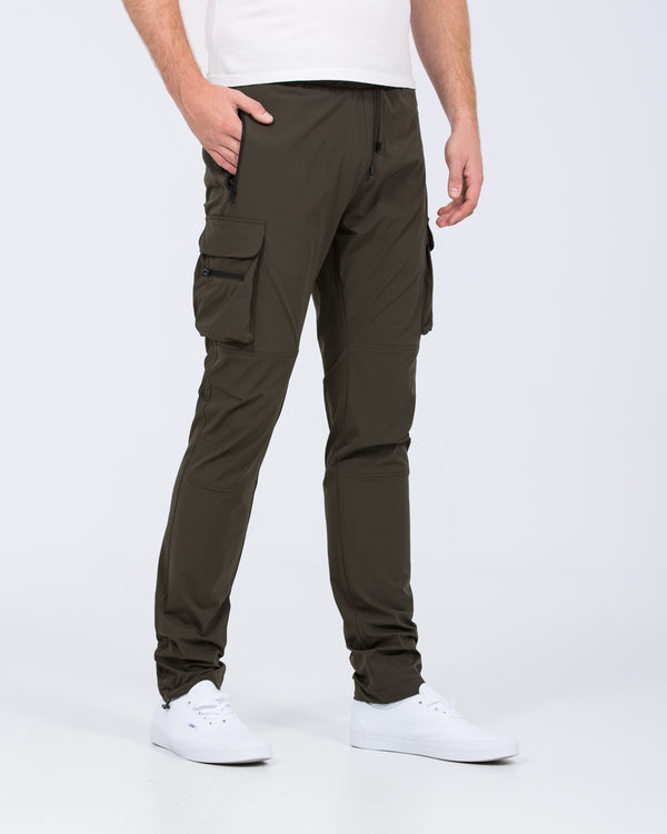 2t Roman Tall Utility Cargo Trousers (khaki)