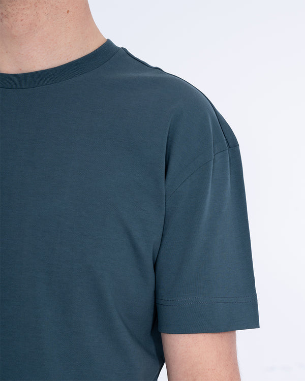 2t Bruno Tall Oversized T-Shirt (teal)