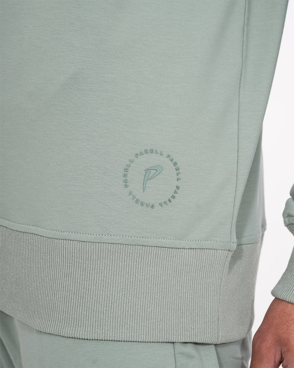 Parell Forge Tall Quarter Zip Training Top (sage)