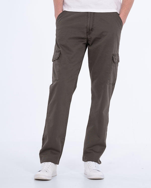 2t Dylan Slim Fit Tall Cargo Trousers (storm grey)