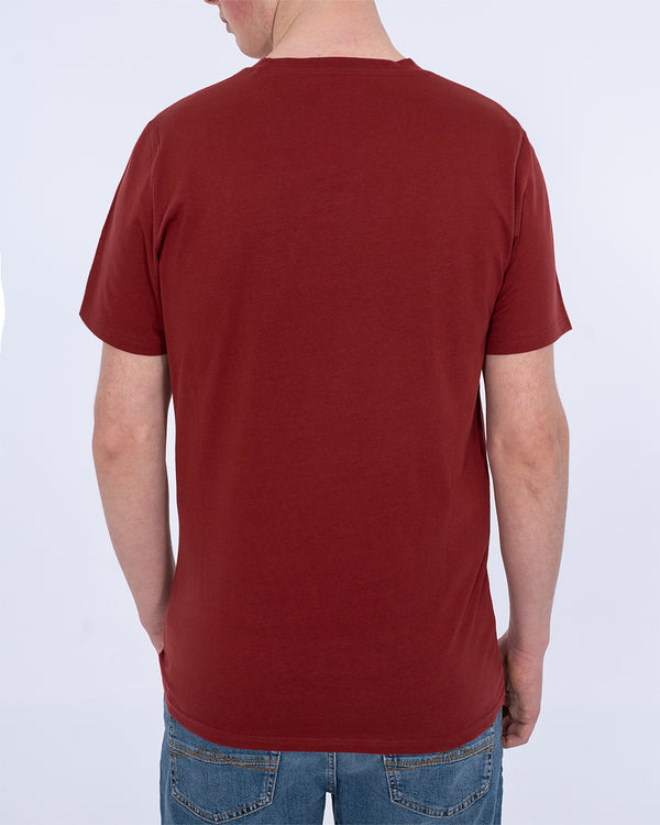 Essentalls Tall T-Shirt (burgundy)