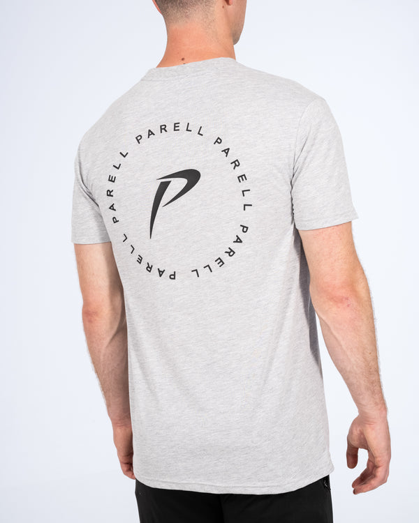 Parell Evolve Tall Printed T-Shirt (grey marl)