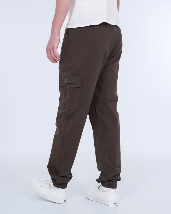 2t Jayden Regular Fit Tall Utility Cargo Trousers (grey)