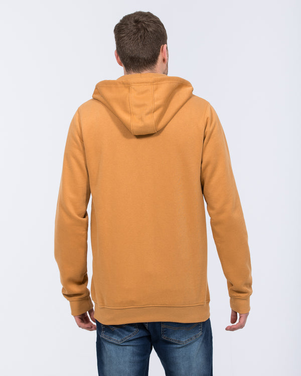 2t Zip Up Tall Printed Hoodie (brown)