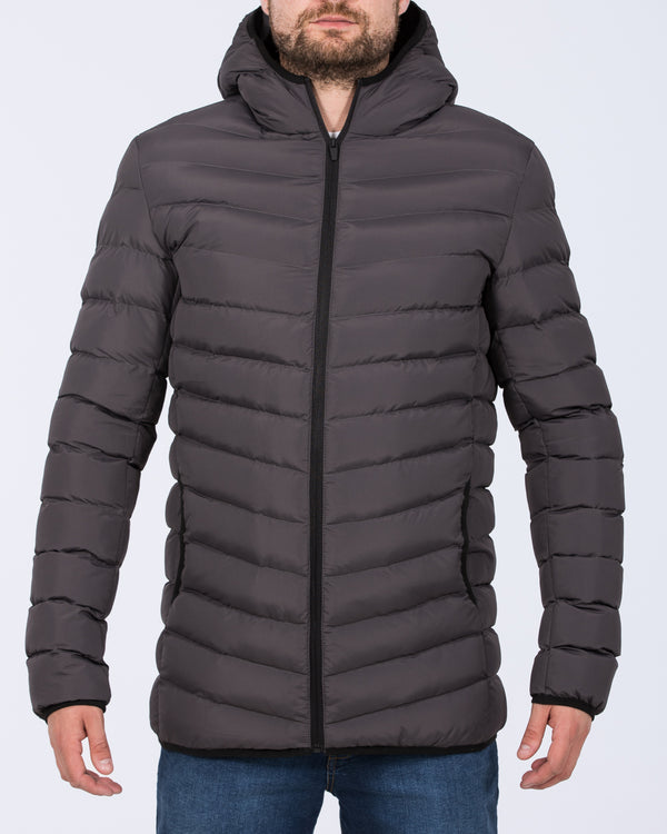 2t Grant Tall Puffer Jacket (grey)