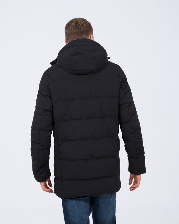 Cabano Tall Waterproof Padded Jacket (navy)