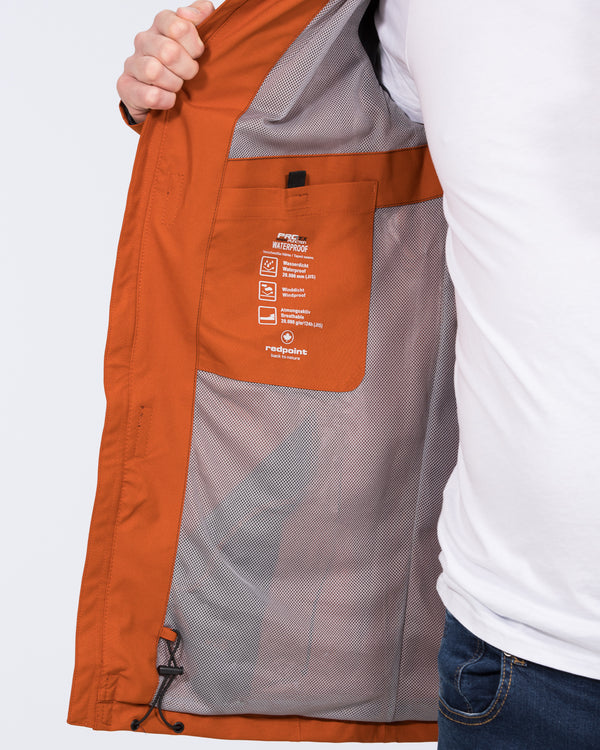 Redpoint Luke Tall Hooded Jacket (terracotta)