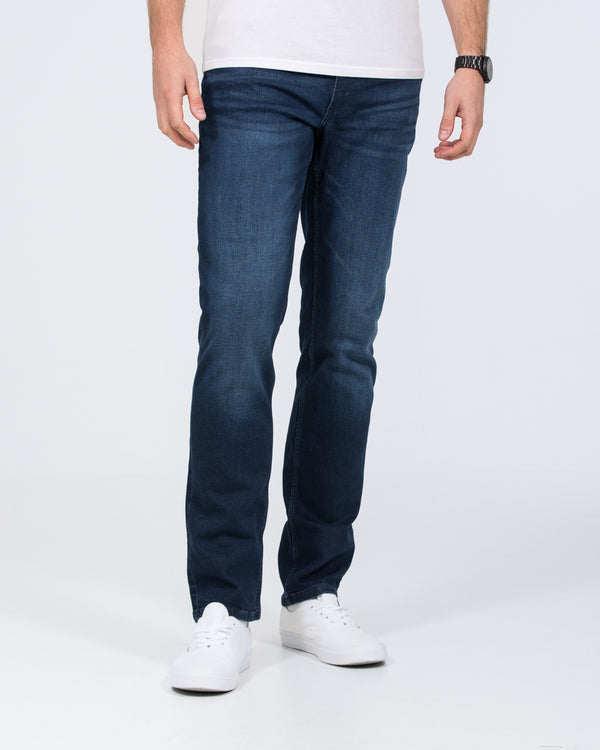 Mustang Washington Straight Fit Tall Jeans (dark denim)