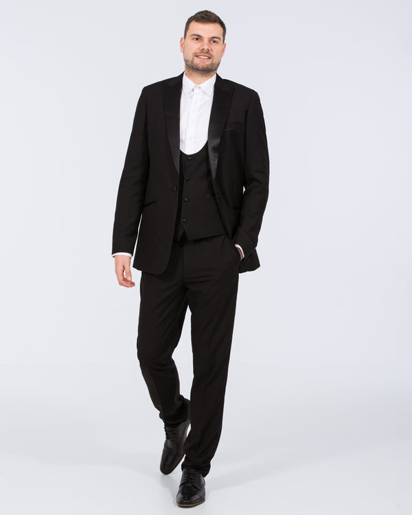 Skopes Sinatra Slim Fit Tall Dinner Suit (black)