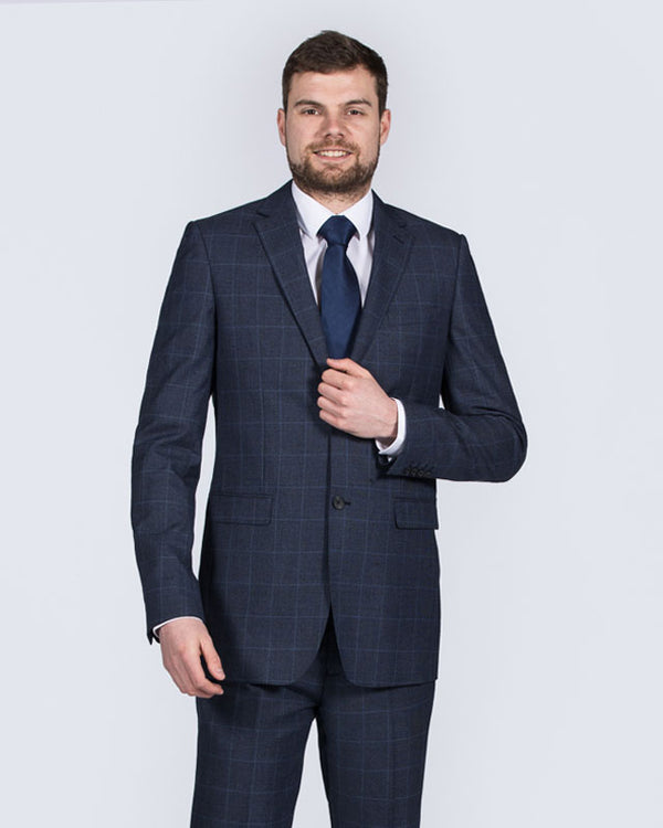 Skopes Anello Slim Fit Tall Suit (blue)