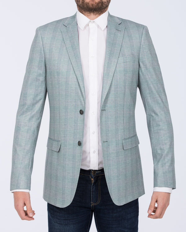 Skopes Montalvo Slim Fit Tall Blazer (light green check)