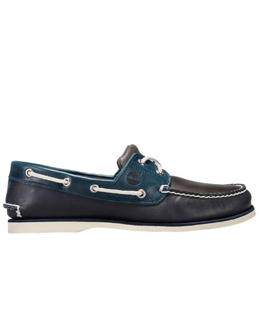 Timberland 2-Eye Boat Shoe (navy/tornado grey)