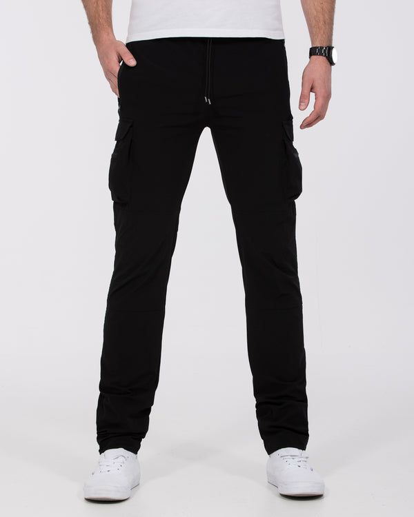 2t Roman Tall Utility Cargo Trousers (black)