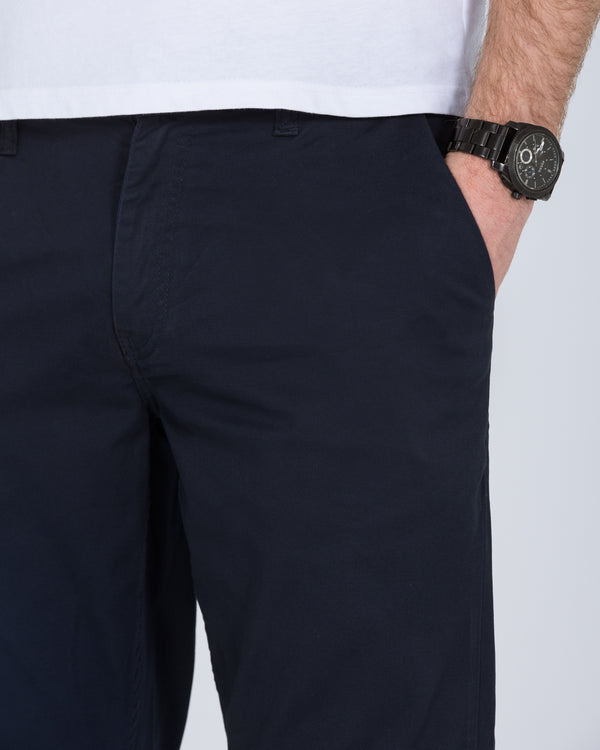 2t Marco Regular Fit Tall Chinos (navy)