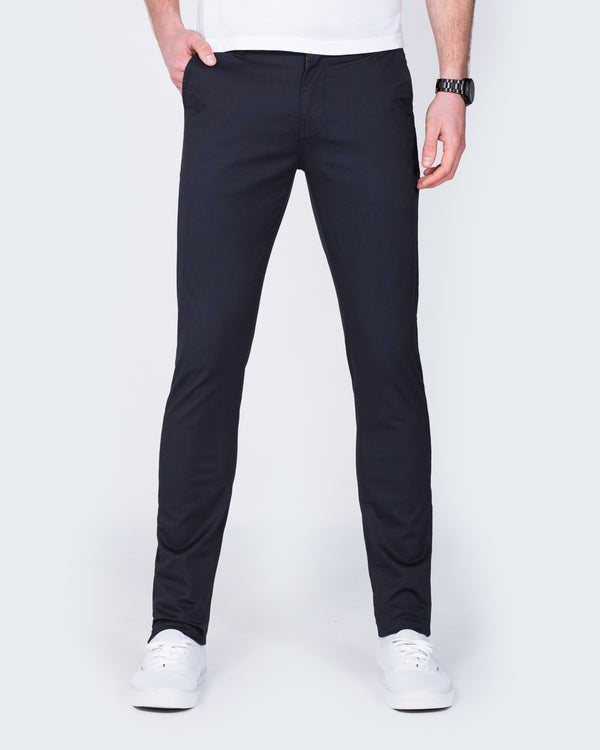 2t Skinny Fit Chinos (navy)