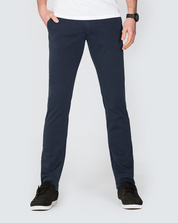 Cub Frog Tapered Fit Tall Chinos (navy)