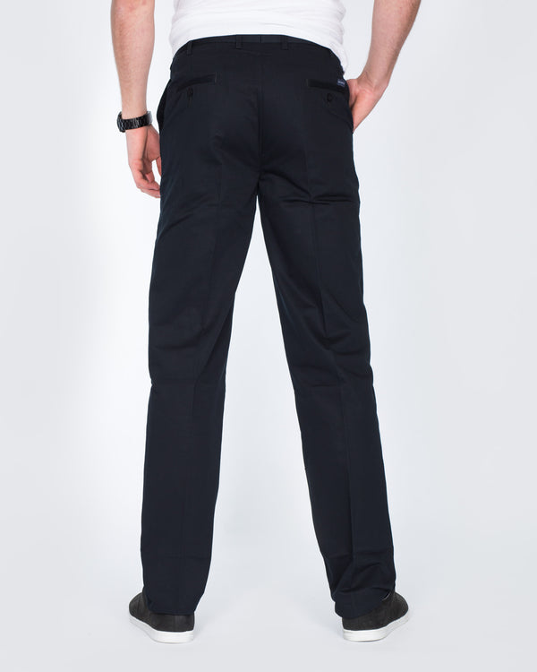 Ed Baxter Tall Chinos (navy)