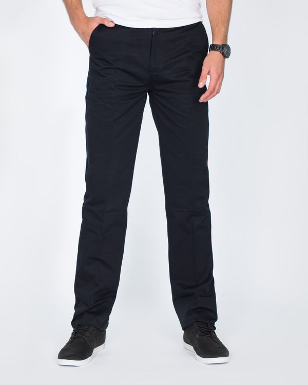 Ed Baxter Tall Chinos (navy)