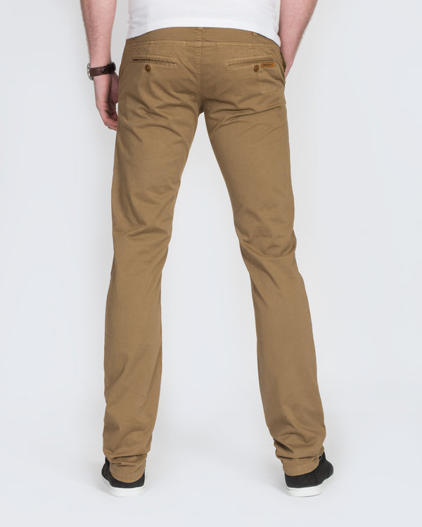 Cub Fox Tapered Fit Tall Chinos (bronze)