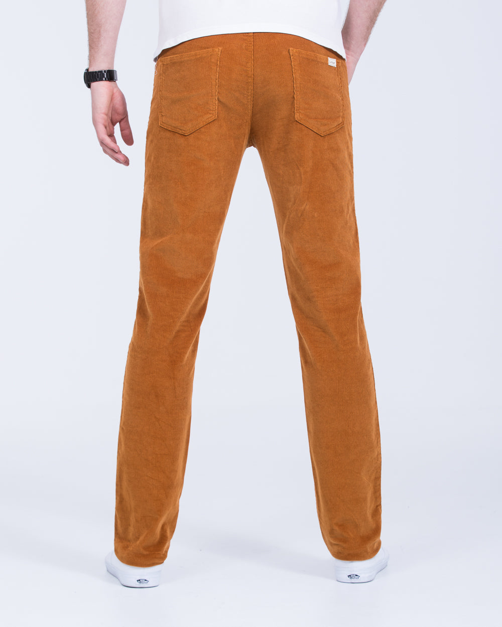 Ed Baxter Slim Fit Tall Cord Jeans (ginger)