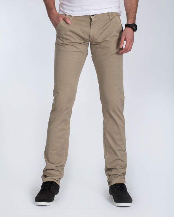 Cub Fox Tapered Fit Tall Chinos (sable)