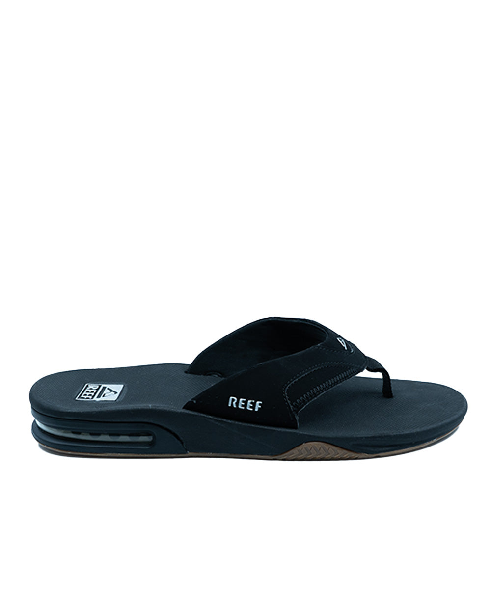 Reef Fanning Mens Flip Flops black silver UK Size 13 14 15 16 Tall Mens Clothing 2tall