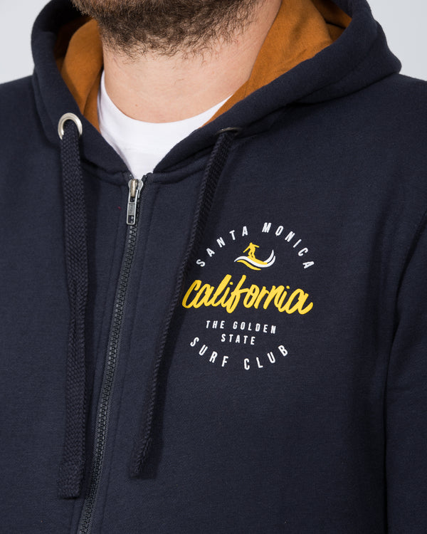 2t California Zip Up Tall Hoodie (navy)