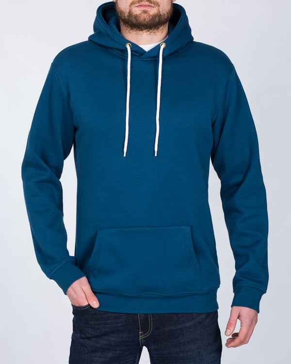 2t Pullover Tall Hoodie (petrol)