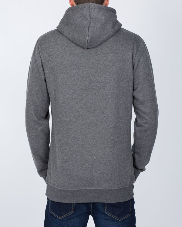 2t Pullover Tall Hoodie (charcoal)