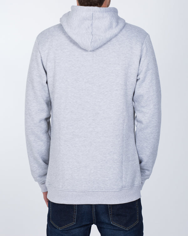 2t Pullover Tall Hoodie (heather grey)