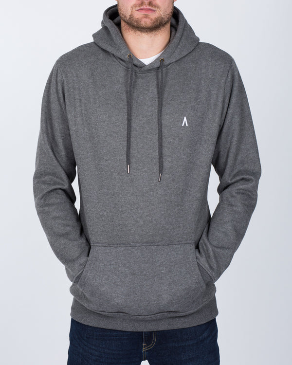 2t Pullover Tall Hoodie (charcoal)