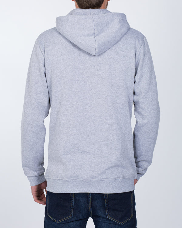 2t Zip Up LW Tall Hoodie (heather grey)