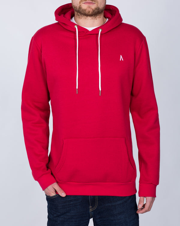 2t Pullover Tall Hoodie (red)