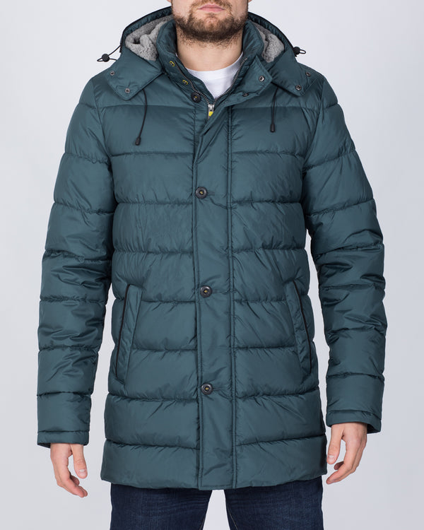 Cabano Tall Quilted Jacket (petrol)