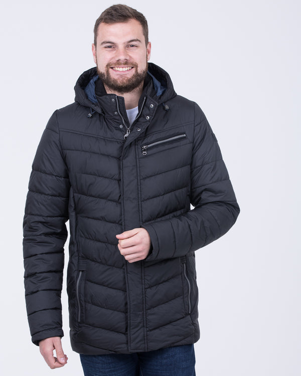 Cabano Tall Lightweight Puffer Jacket (black)