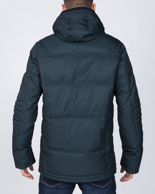 Cabano Tall Hooded Jacket (petrol)