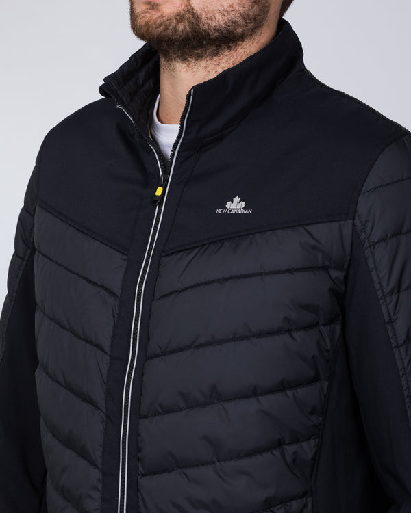 Cabano Tall Reflective Quilted Jacket (navy)