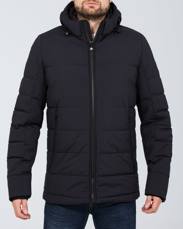 Cabano Tall Waterproof Puffer Jacket (navy)