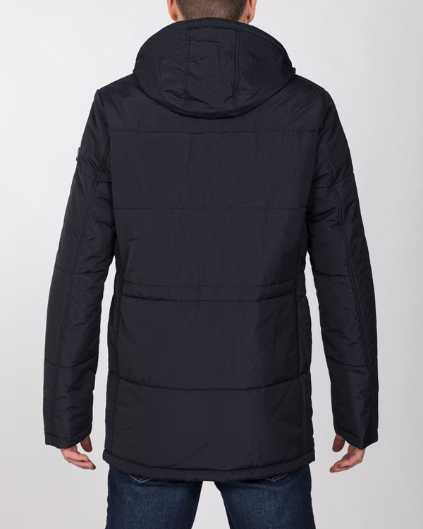 Cabano Tall Hooded Jacket (navy)