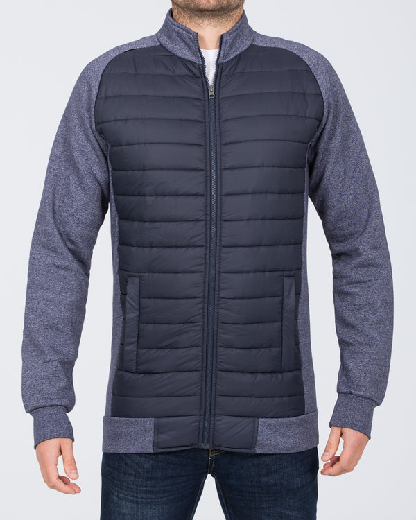 2t Ethan Tall Hybrid Jacket (navy)