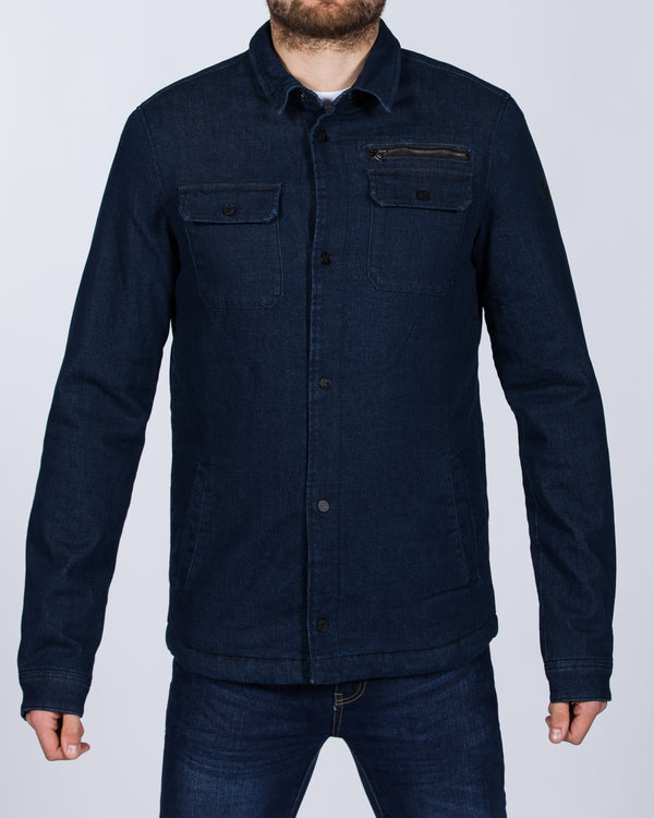 Redpoint Jay Tall Denim Jacket (navy)