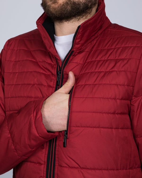 Cabano Tall Tech Down Jacket (cherry)