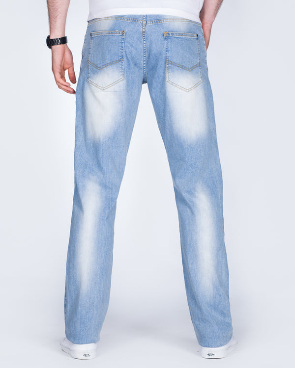 2t Rico Regular Fit Tall Jeans (light wash)