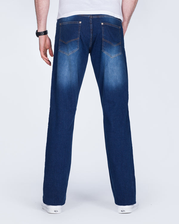 2t Rico Regular Fit Tall Jeans (mid wash)