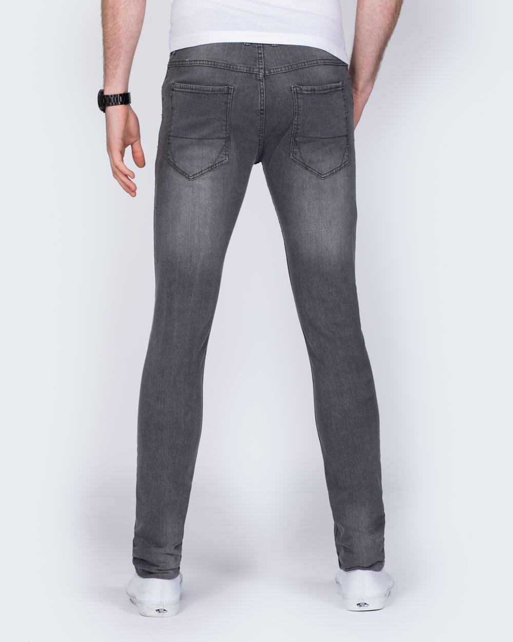 2t Beattie Super Skinny Fit Jeans (grey)