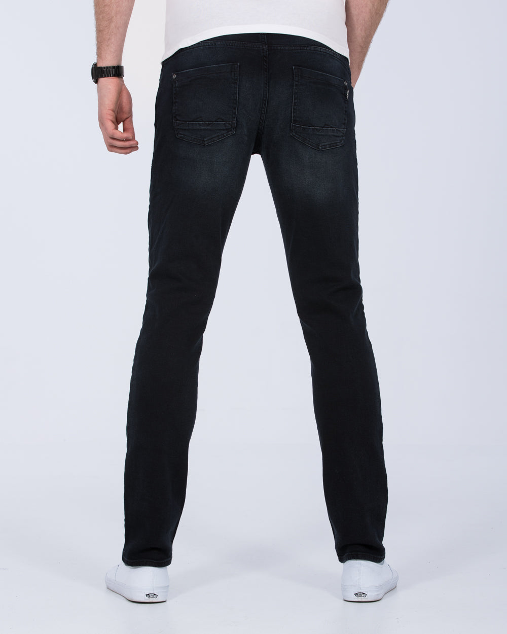 Blend Twister Tapered Fit Tall Jeans (washed black)