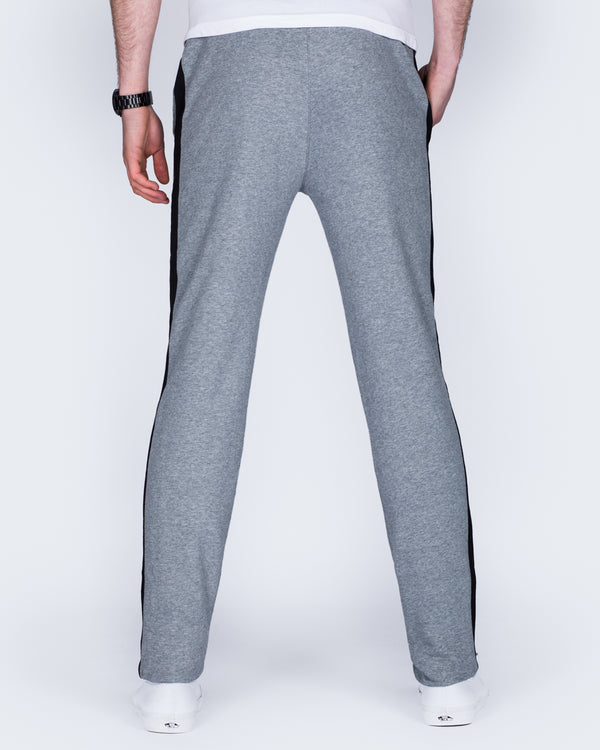 2t Riley Striped Slim Fit Tall Joggers (charcoal)