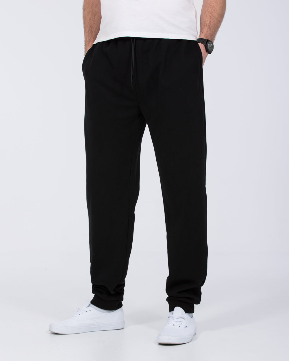 2t Stuart Oversized Tall Mens Extra Long Joggers black 34 36 38 40 inch inseam Tall Mens Clothing 2tall