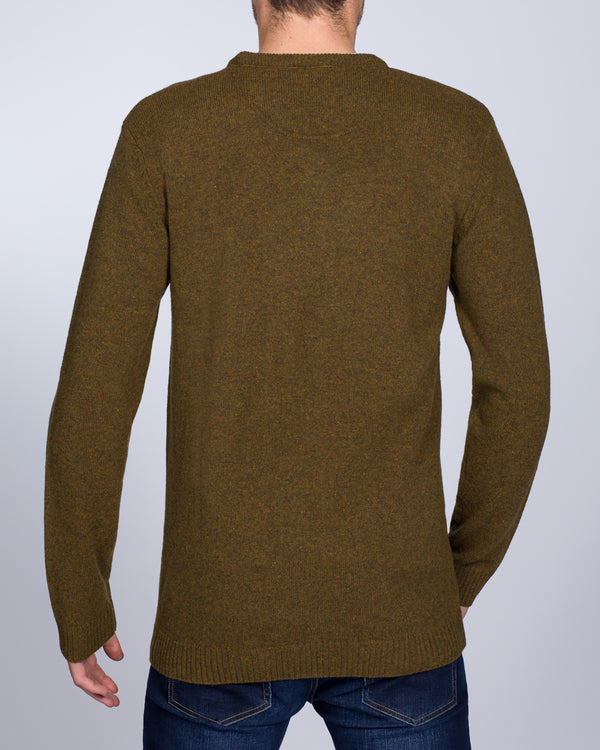 2t Tall Lambswool Crew Neck Jumper (bronze)